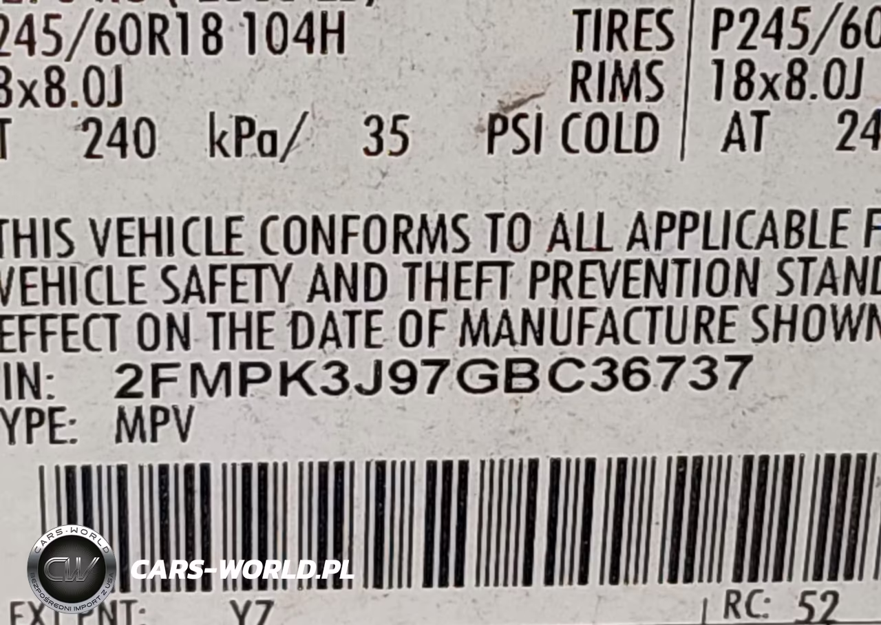 2016 Ford Edge Sel VIN:2FMPK3J97GBC36737 - 9