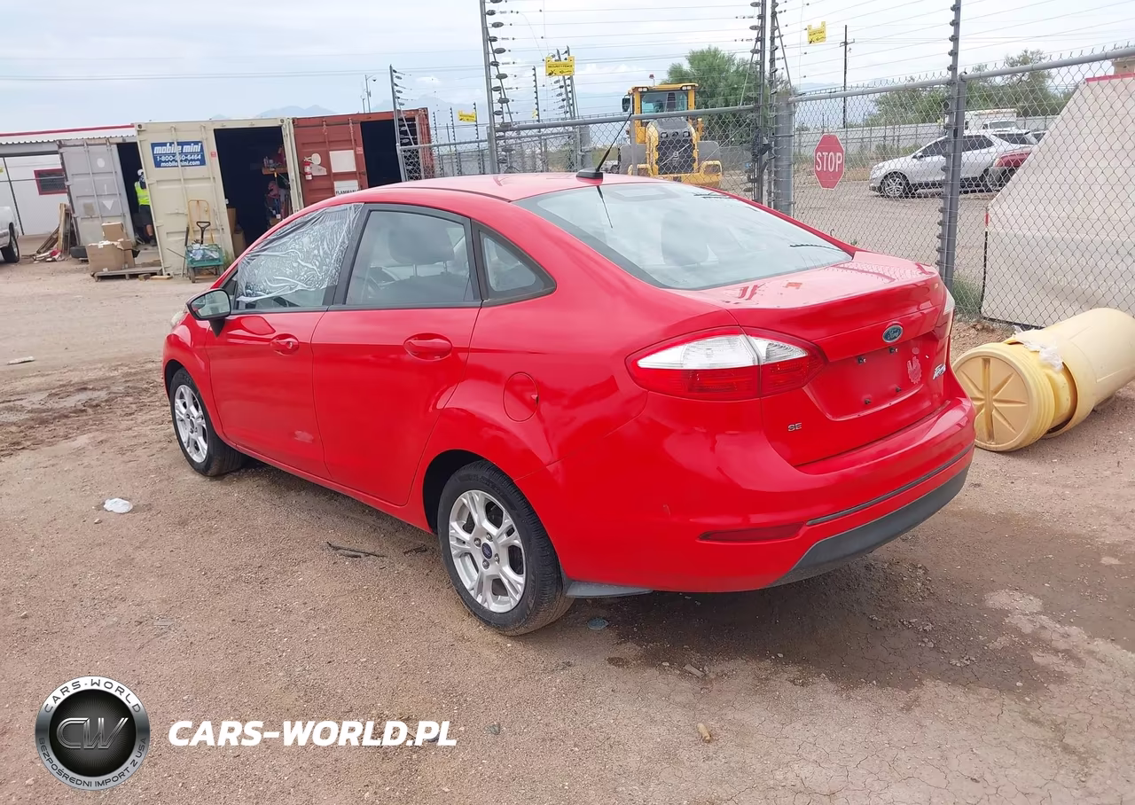 2015 Ford Fiesta Se VIN:3FADP4BJ3FM198854 - 3
