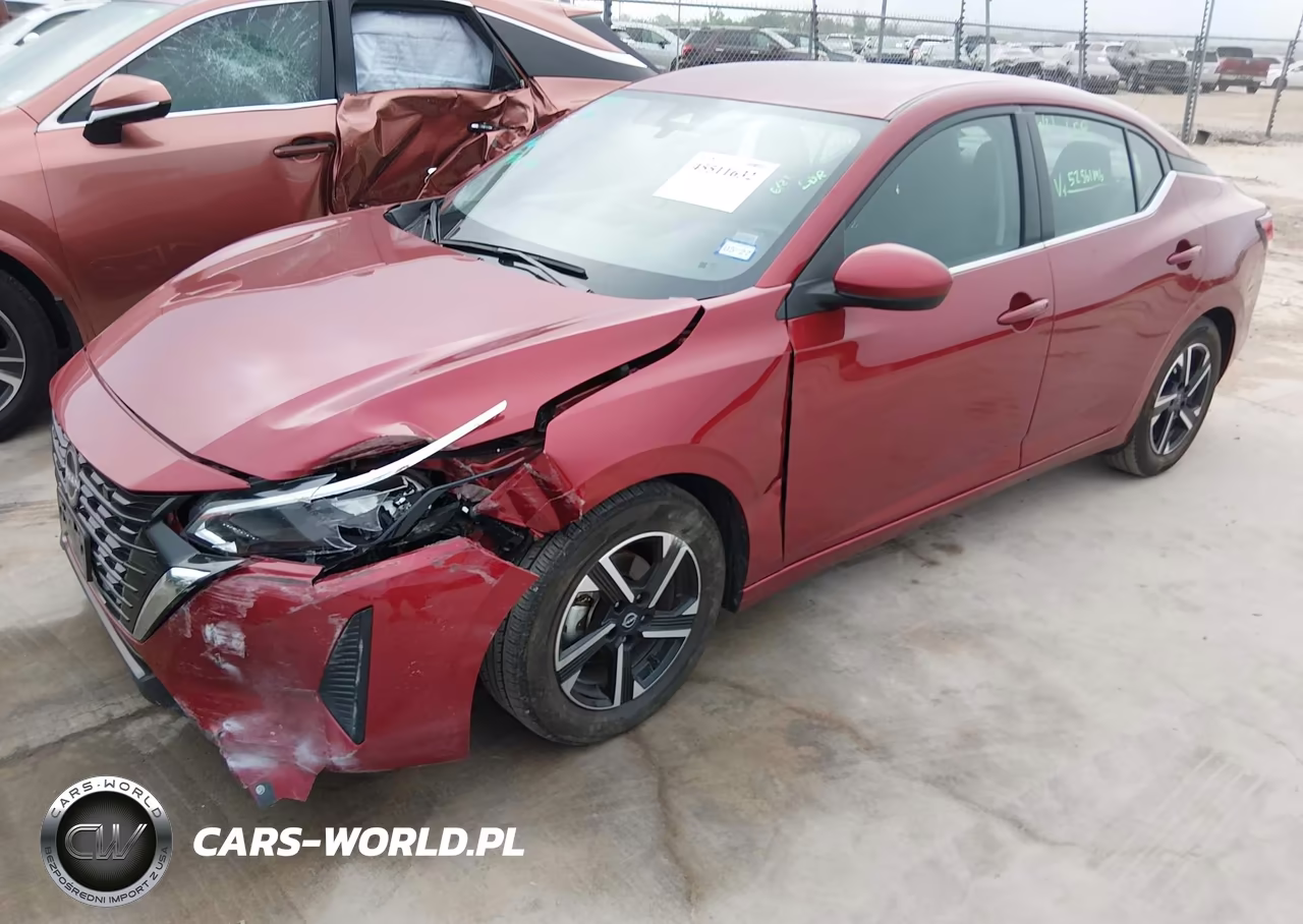 2025 Nissan Sentra Sv VIN:3N1AB8CV3SY360735 - 2