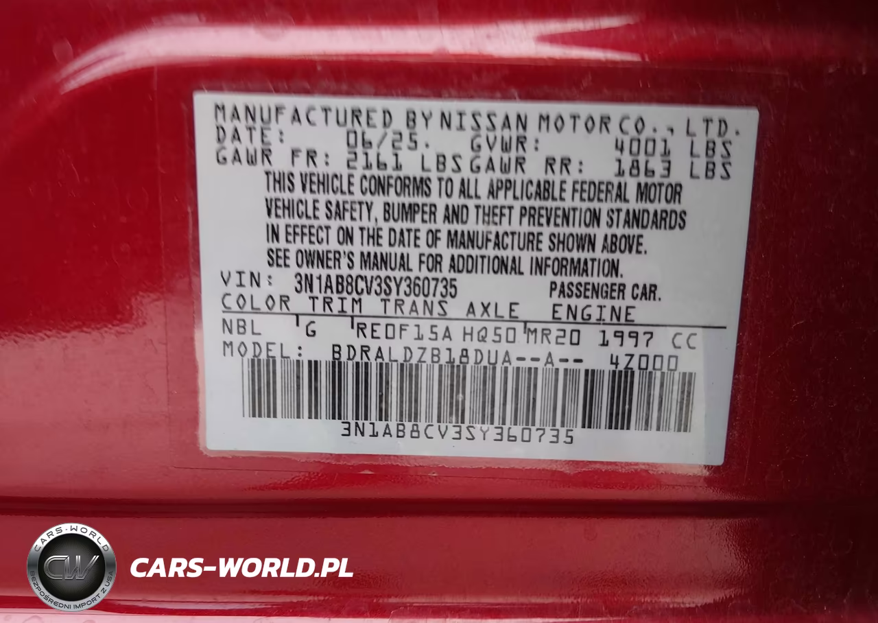 2025 Nissan Sentra Sv VIN:3N1AB8CV3SY360735 - 9