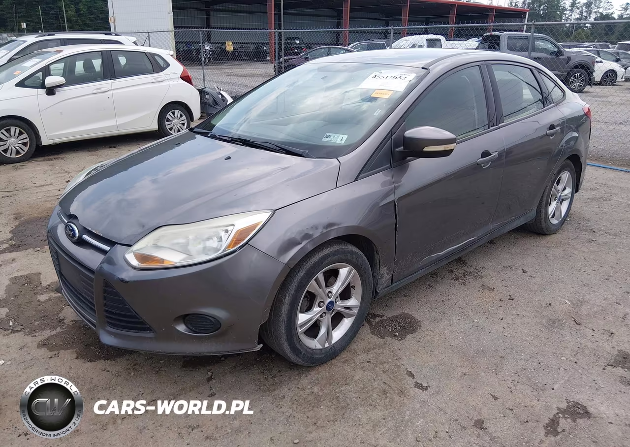 2013 Ford Focus Se VIN:1FADP3F22DL261972 - 2
