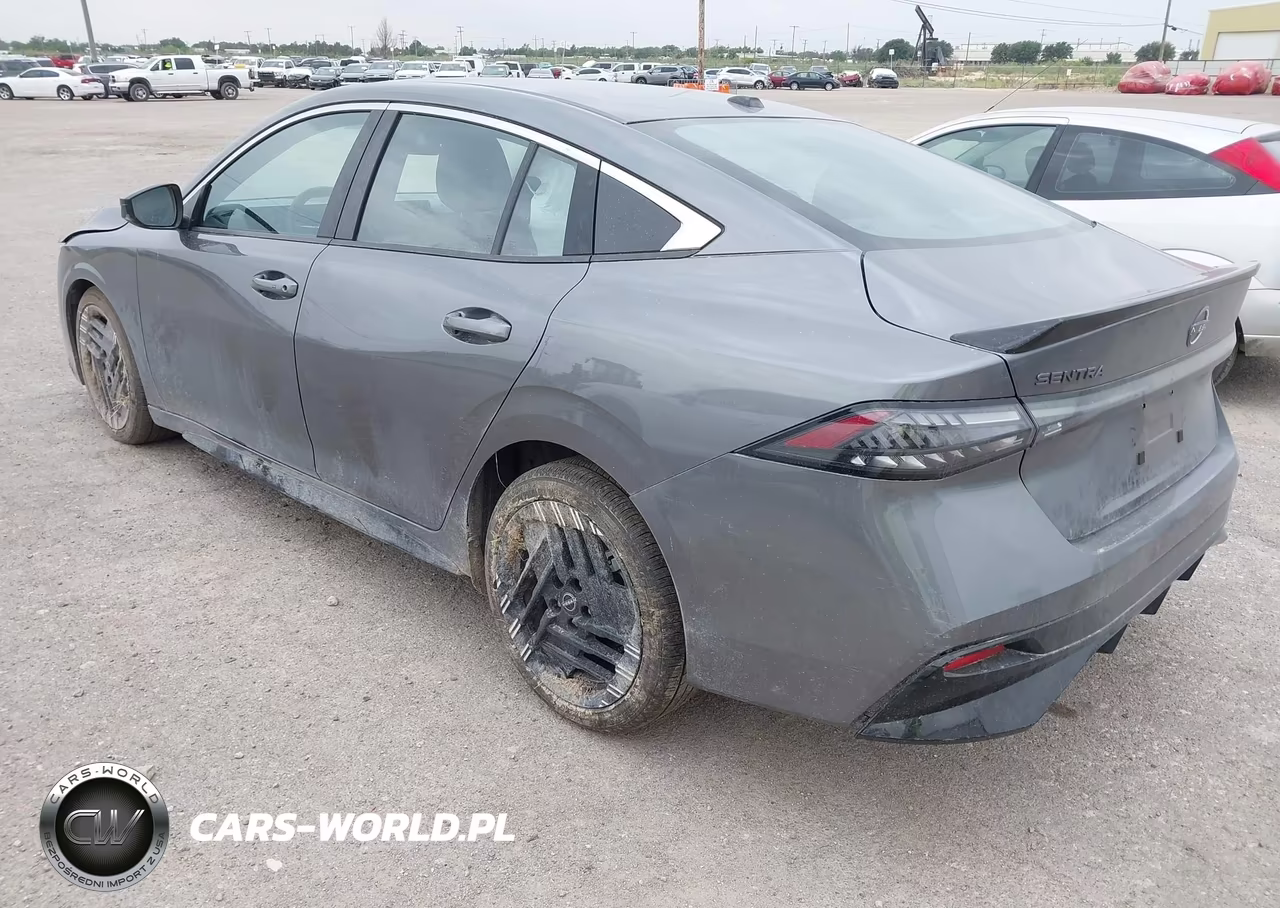 2026 Nissan Sentra Sr VIN:3N1AB9DV7TY242063 - 3