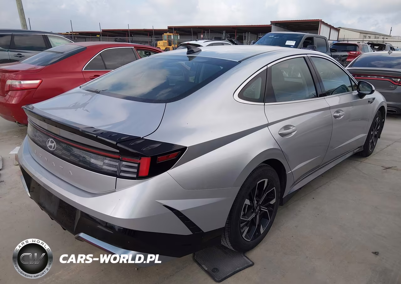 2025 Hyundai Sonata Sel VIN:KMHL64JA8SA466150 - 4