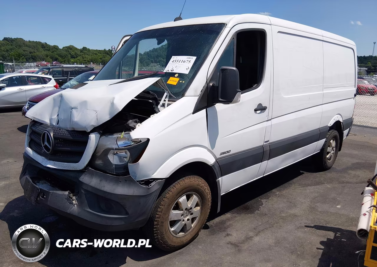 2015 Mercedes-Benz Sprinter 2500 Normal Roof VIN:WD3PE7DC9F5993498 - 2
