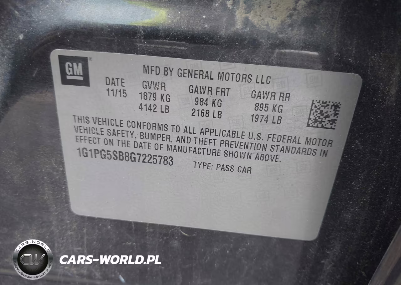 2016 Chevrolet Cruze Limited Ltz Auto VIN:1G1PG5SB8G7225783 - 9