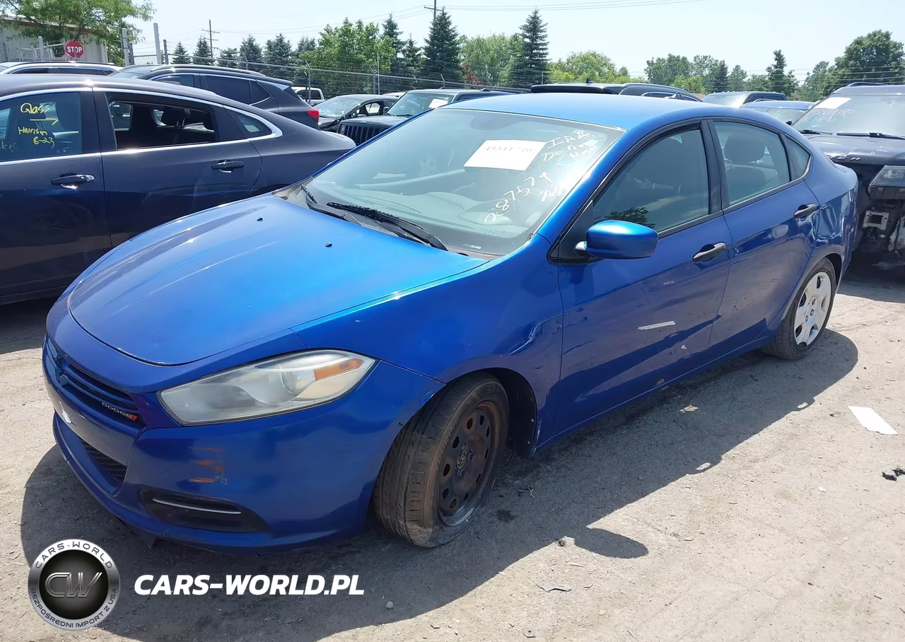 2013 Dodge Dart Se-Aero VIN:1C3CDFAA2DD287579 - 2