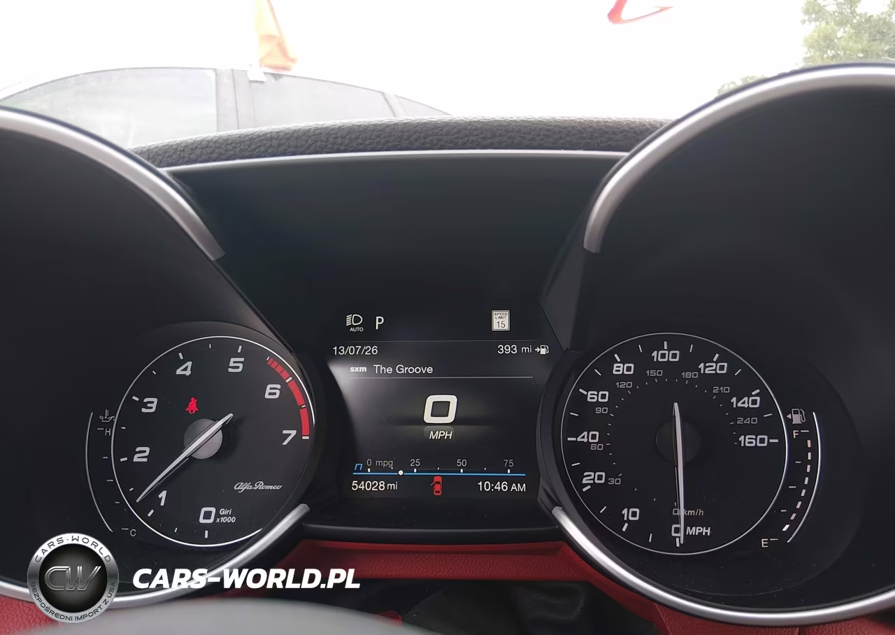 2021 Alfa Romeo Giulia Ti Awd VIN:ZARFANBN3M7645838 - 7