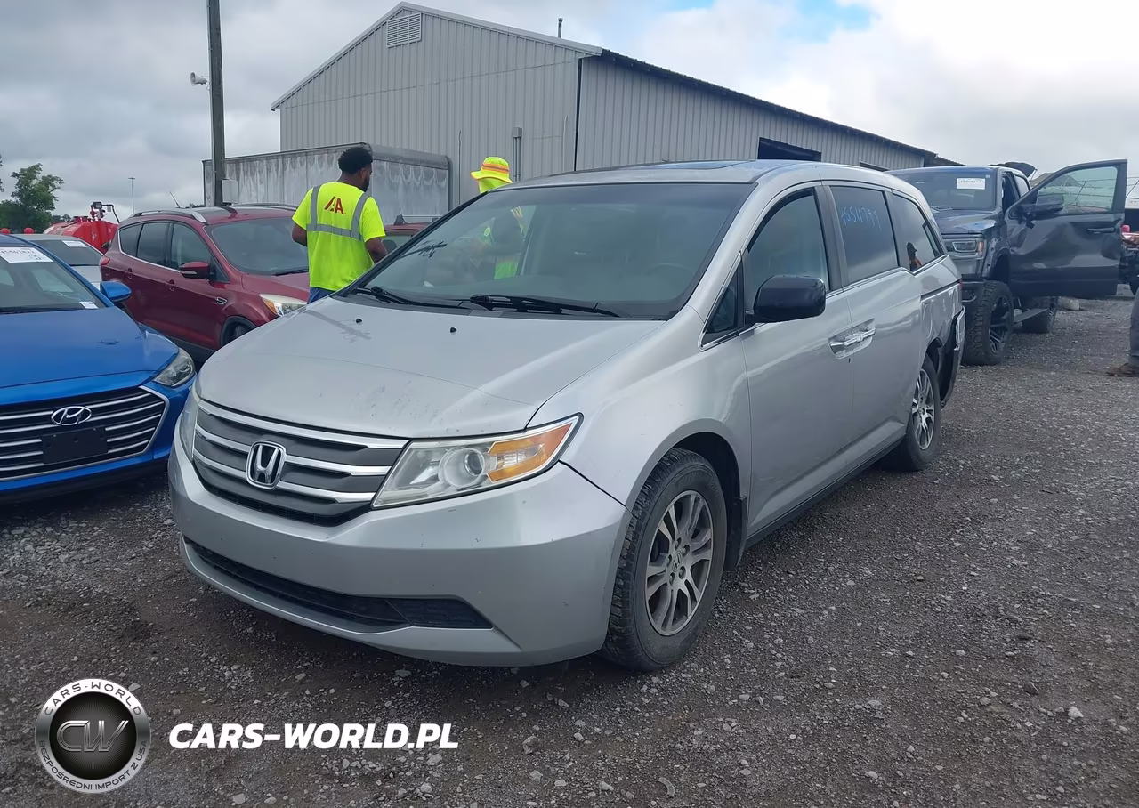 2012 Honda Odyssey Ex-L VIN:5FNRL5H63CB031141 - 2