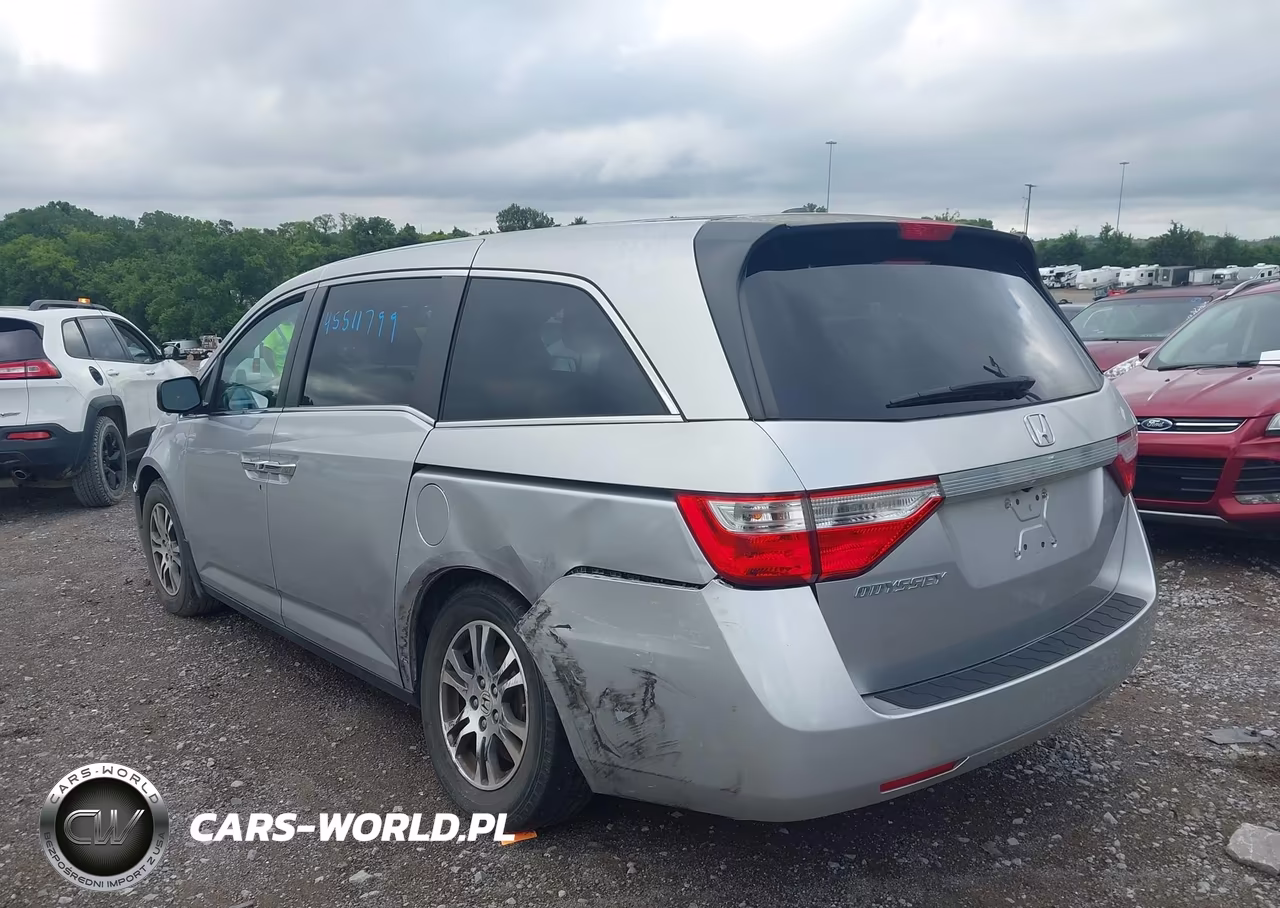 2012 Honda Odyssey Ex-L VIN:5FNRL5H63CB031141 - 3