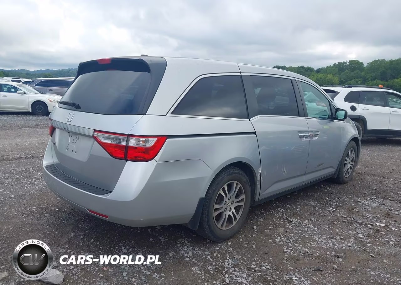 2012 Honda Odyssey Ex-L VIN:5FNRL5H63CB031141 - 4