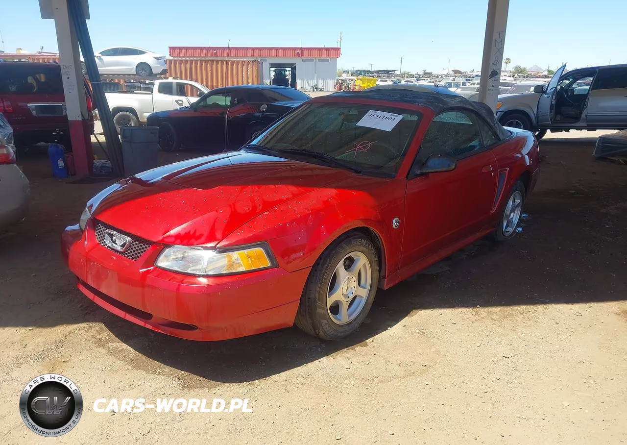 2004 Ford Mustang VIN:1FAFP44684F176380 - 2