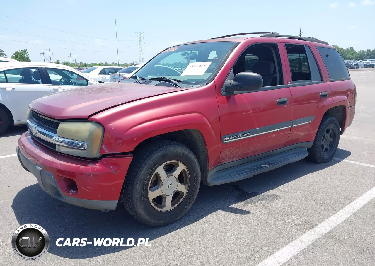 2002 Chevrolet Trailblazer Lt VIN:1GNDT13S722301634 - 2