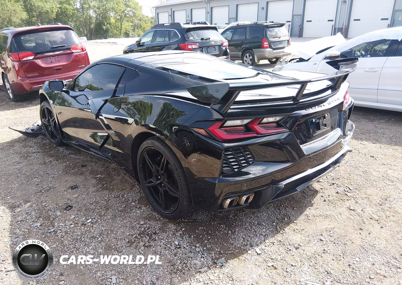 2021 Chevrolet Corvette Stingray Rwd 1Lt VIN:1G1YA2D43M5102144 - 3