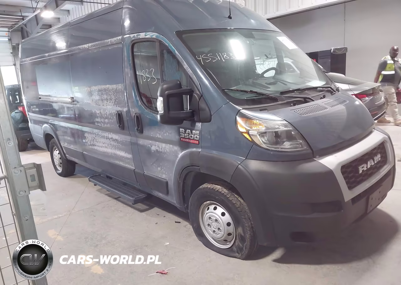 2019 Ram Promaster 3500 Cargo Van High Roof 159 Wb Ext – zdjęcie 1 z 16