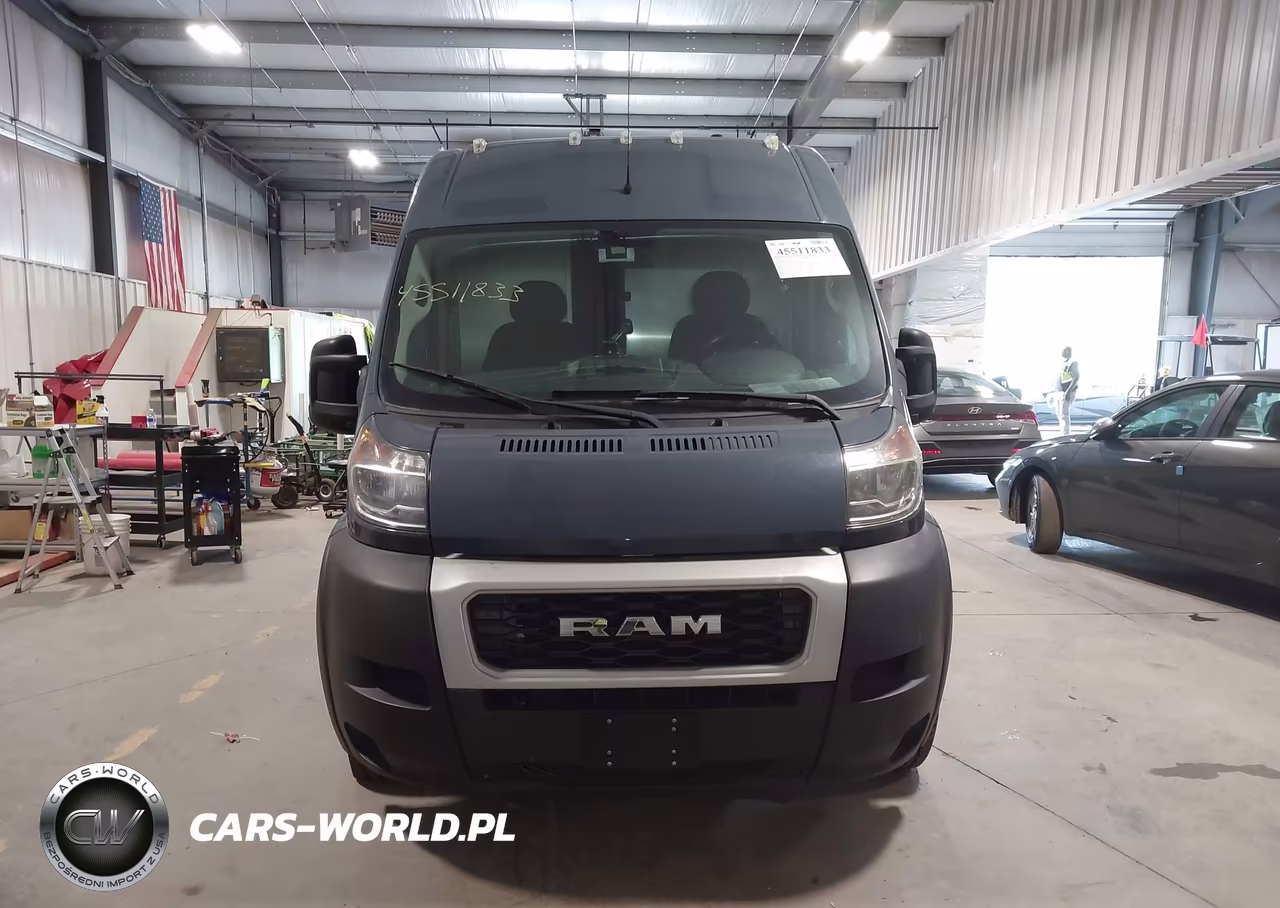 2019 Ram Promaster 3500 Cargo Van High Roof 159 Wb Ext VIN:3C6URVJG8KE553707 - 12