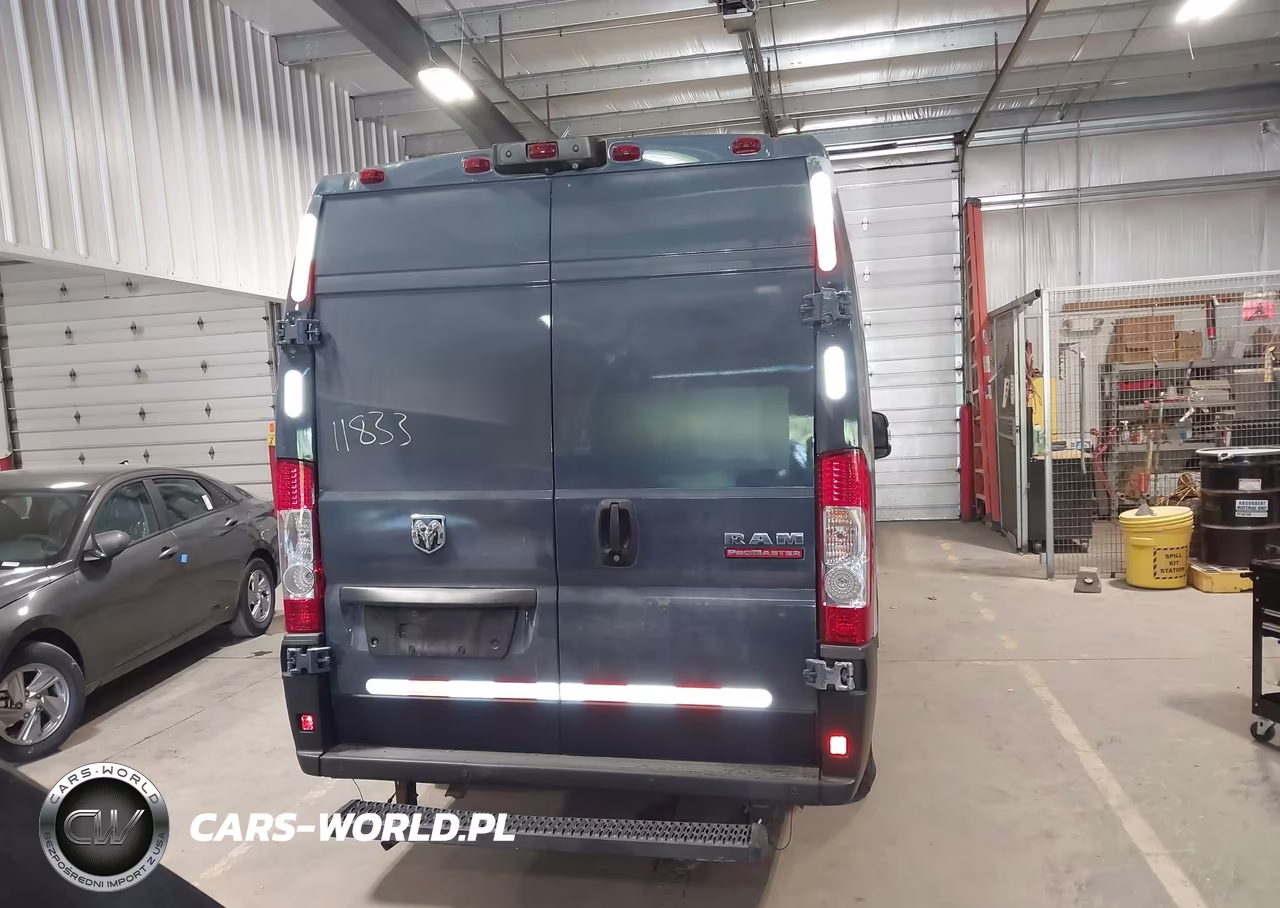 2019 Ram Promaster 3500 Cargo Van High Roof 159 Wb Ext VIN:3C6URVJG8KE553707 - 16