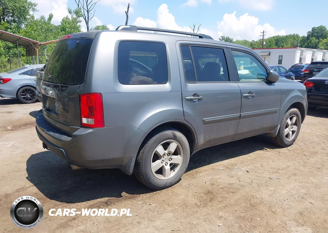 2009 Honda Pilot Ex-L VIN:5FNYF48539B042234 - 4