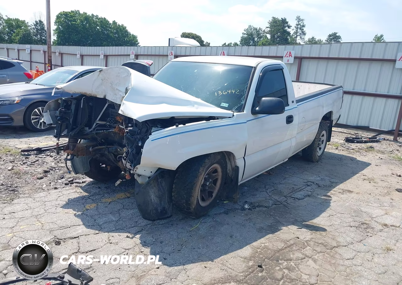 2004 Chevrolet Silverado 1500 Work Truck VIN:1GCEC14V54Z136442 - 2