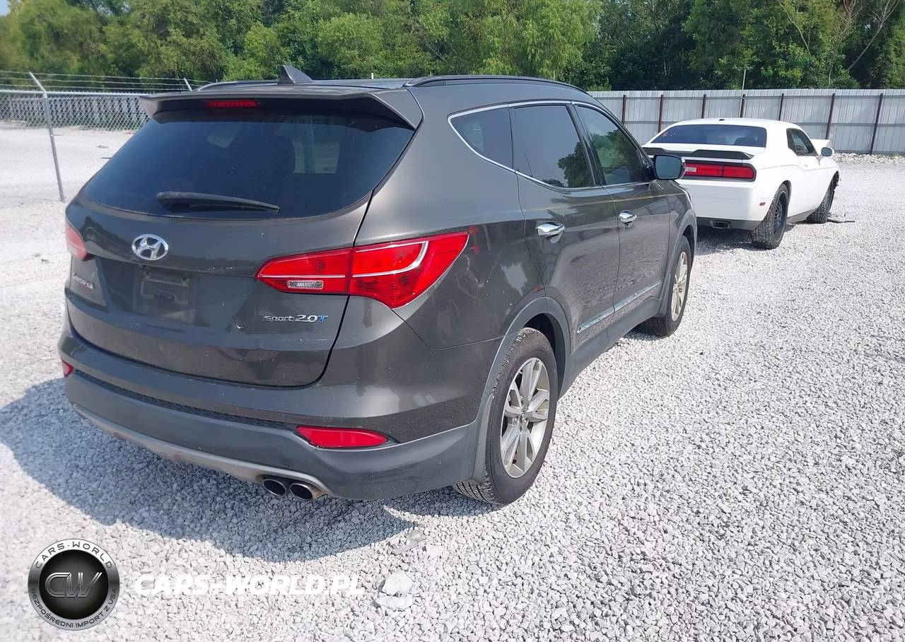 2014 Hyundai Santa Fe Sport 2.0L Turbo VIN:5XYZU3LA5EG149328 - 4