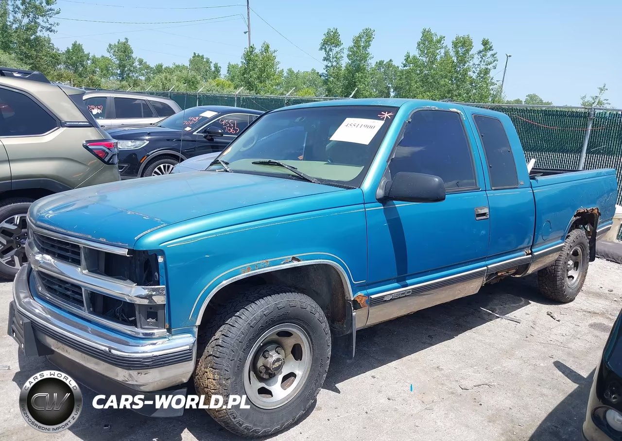 1997 Chevrolet C1500 Fleetside VIN:2GCEC19R1V1233272 - 2