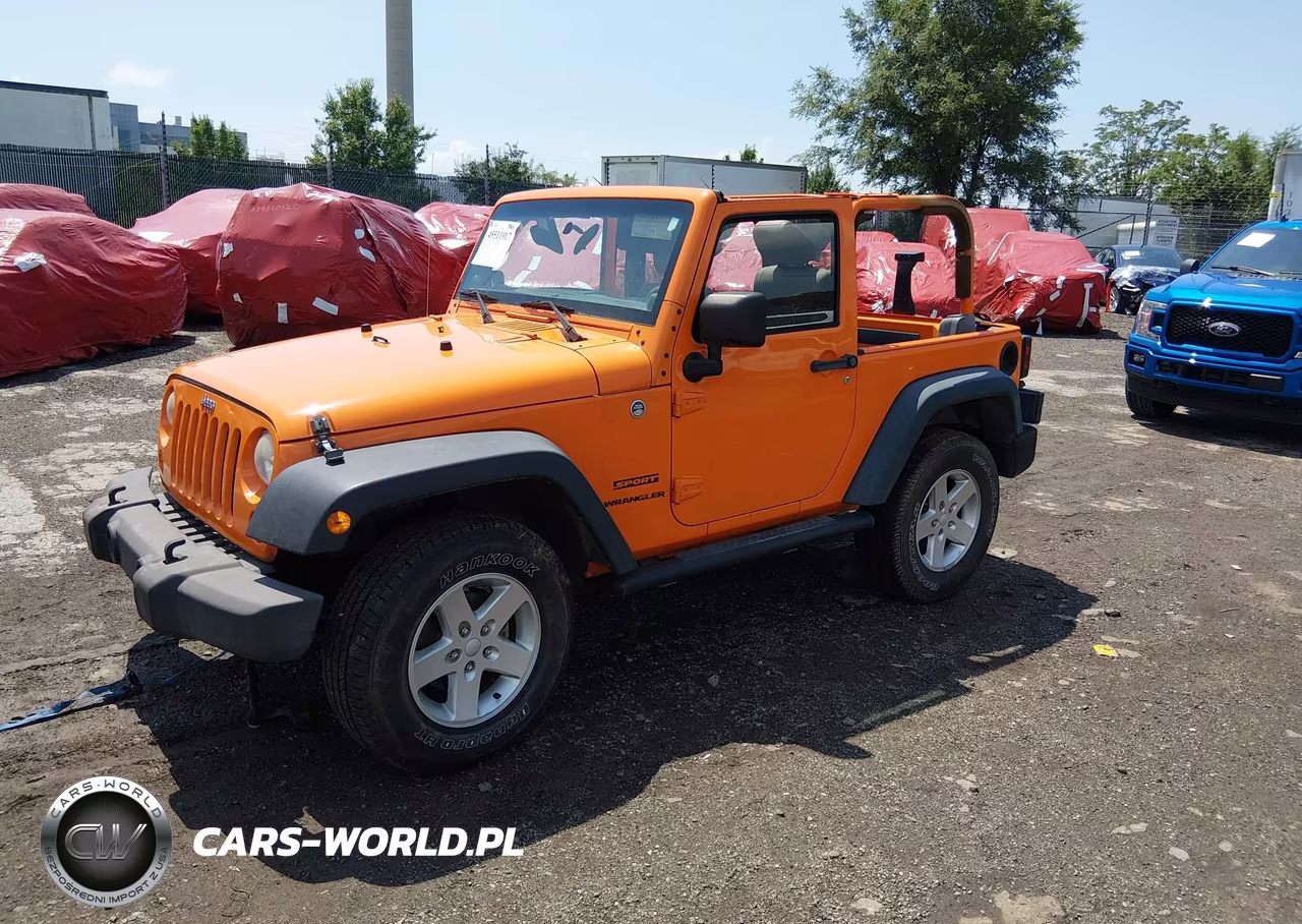 2012 Jeep Wrangler Sport VIN:1C4AJWAG0CL255962 - 2