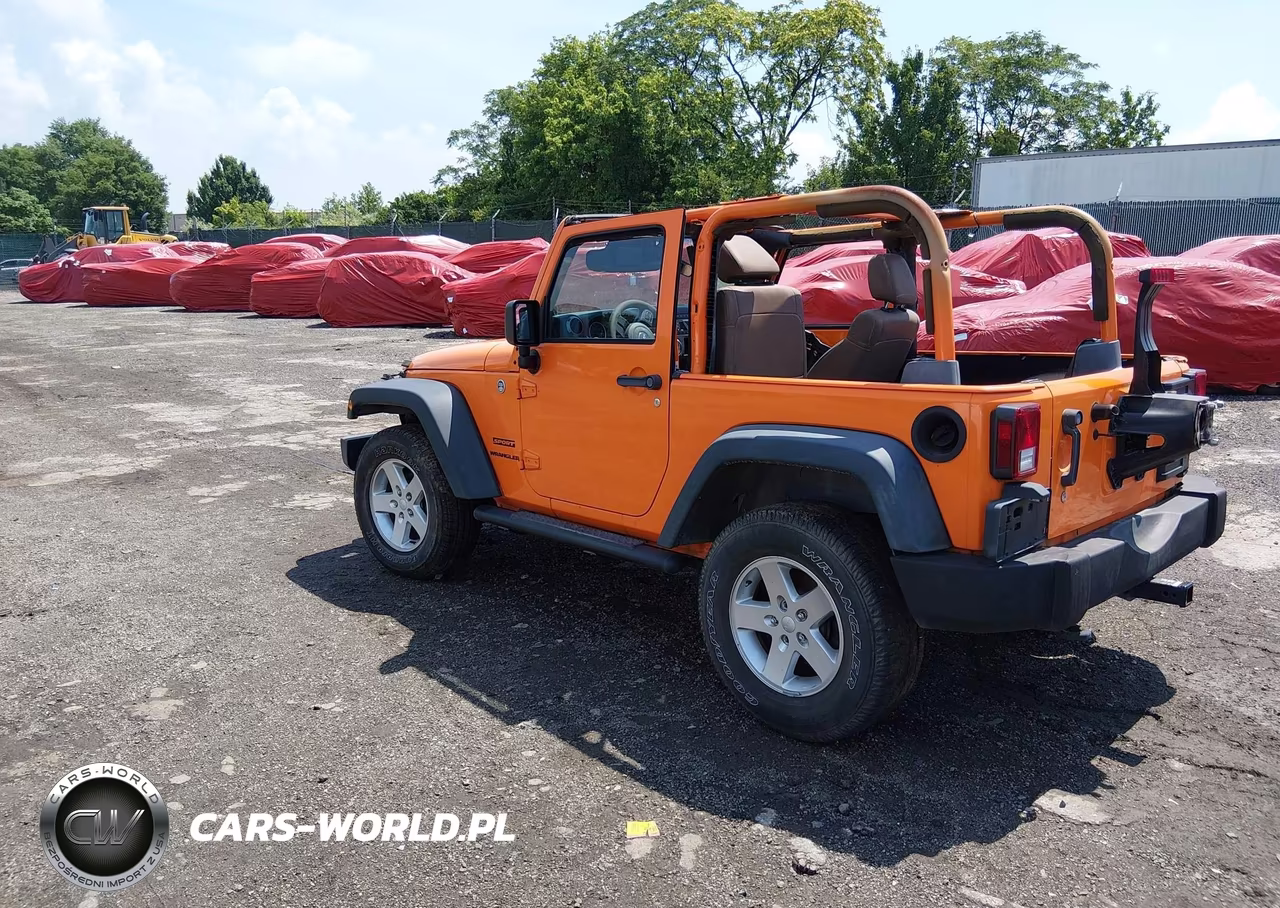 2012 Jeep Wrangler Sport VIN:1C4AJWAG0CL255962 - 3