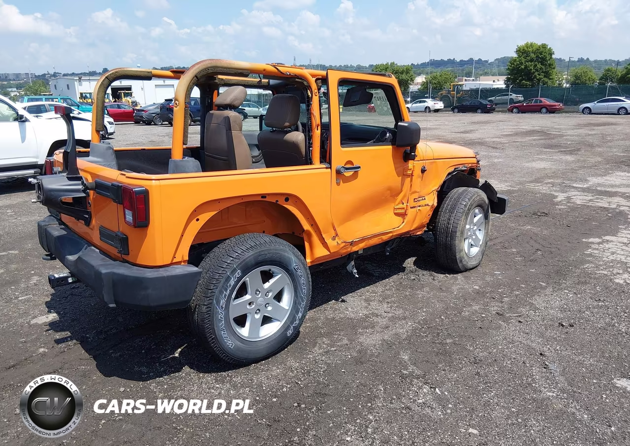 2012 Jeep Wrangler Sport VIN:1C4AJWAG0CL255962 - 4