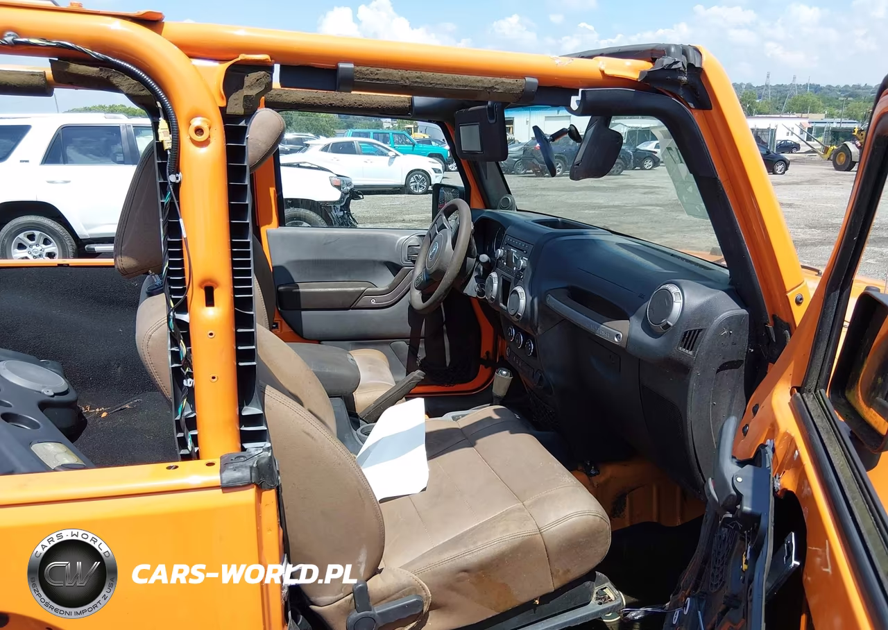2012 Jeep Wrangler Sport VIN:1C4AJWAG0CL255962 - 5