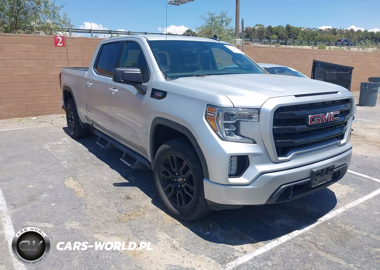 2021 GMC Sierra 1500 4Wd Standard Box Elevation