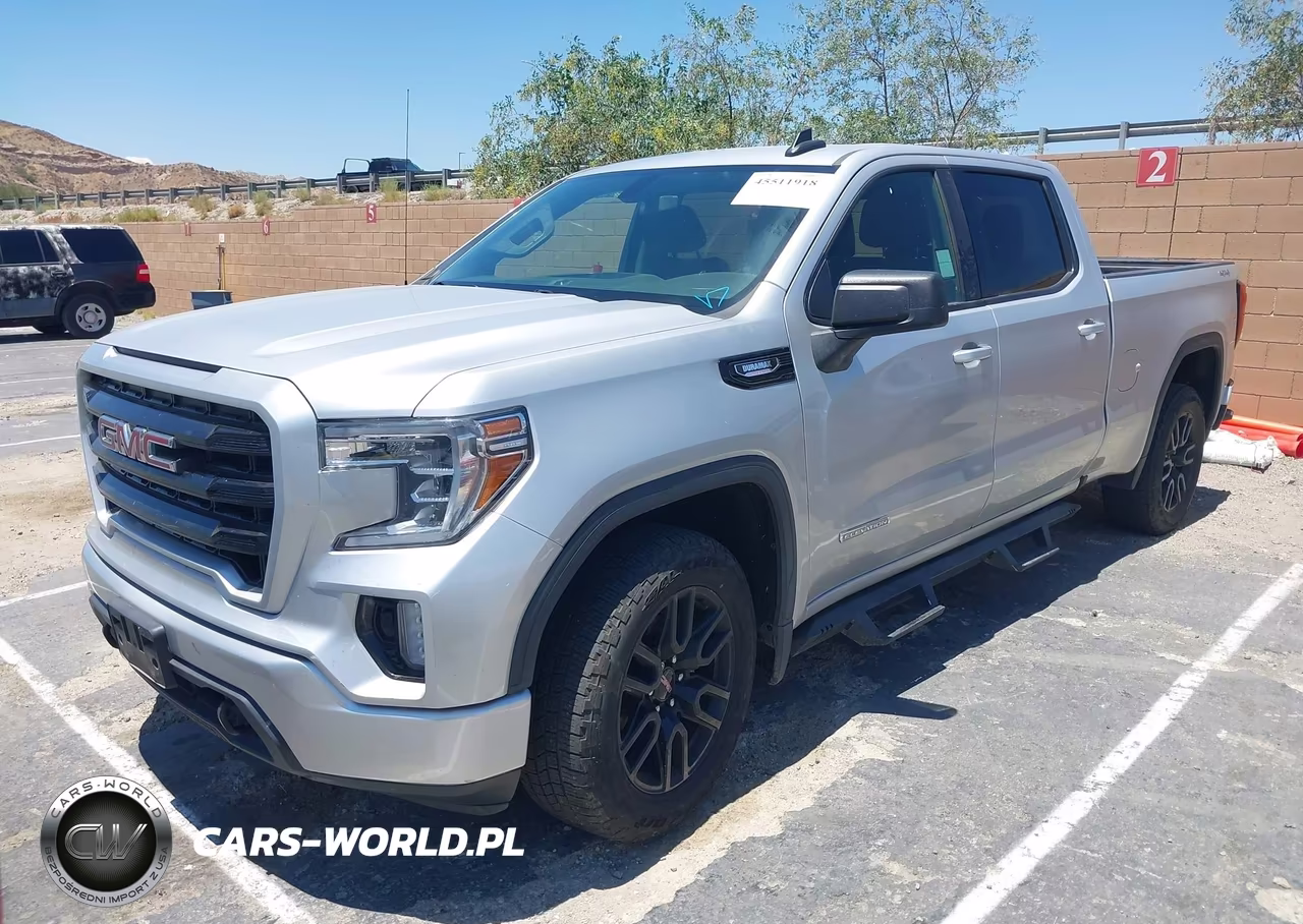 2021 GMC Sierra 1500 4Wd Standard Box Elevation VIN:1GTU9CETXMZ429286 - 2