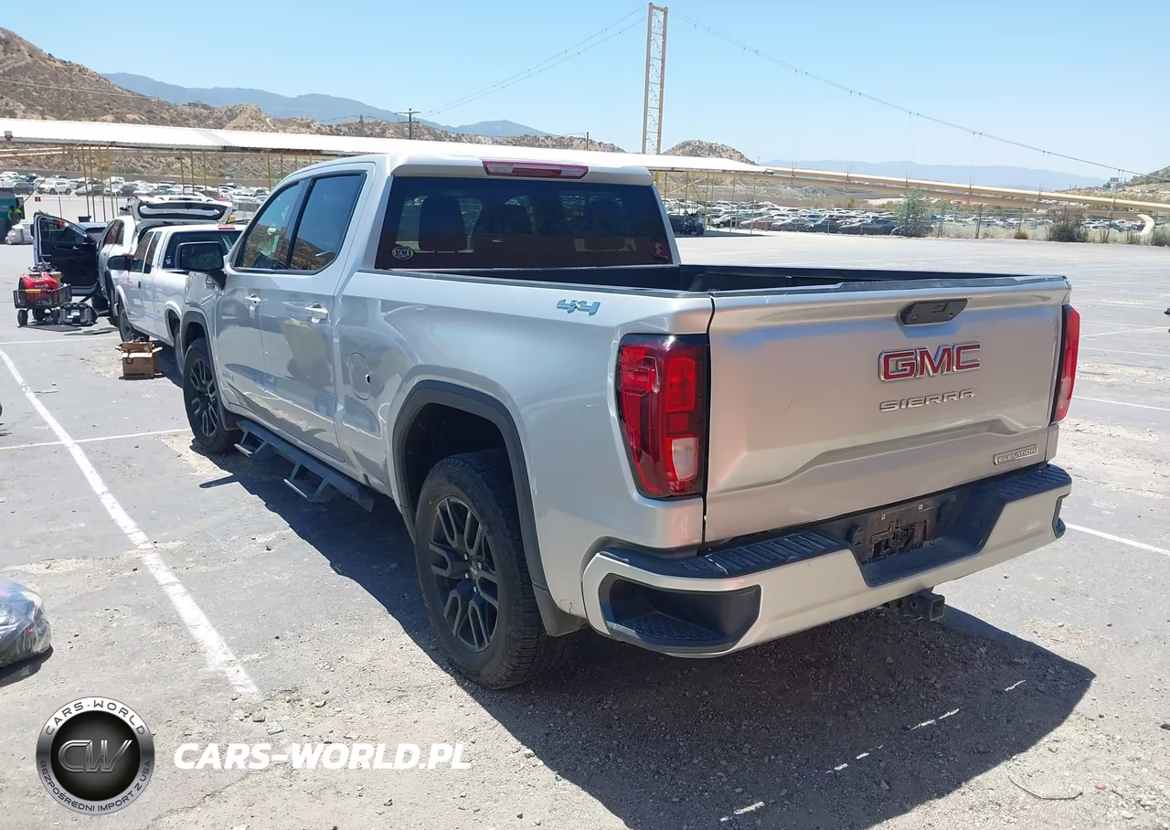 2021 GMC Sierra 1500 4Wd Standard Box Elevation VIN:1GTU9CETXMZ429286 - 3