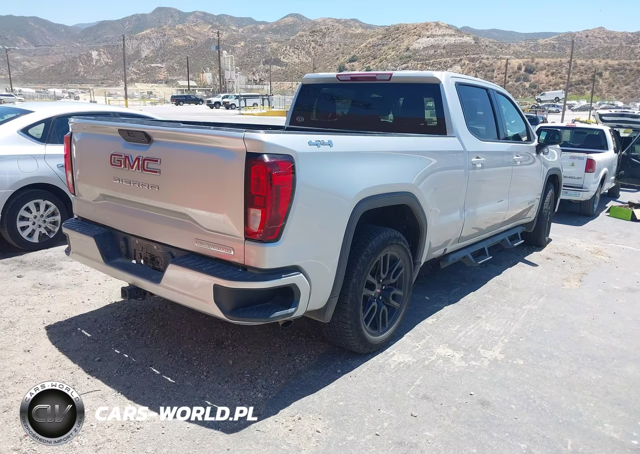 2021 GMC Sierra 1500 4Wd Standard Box Elevation VIN:1GTU9CETXMZ429286 - 4
