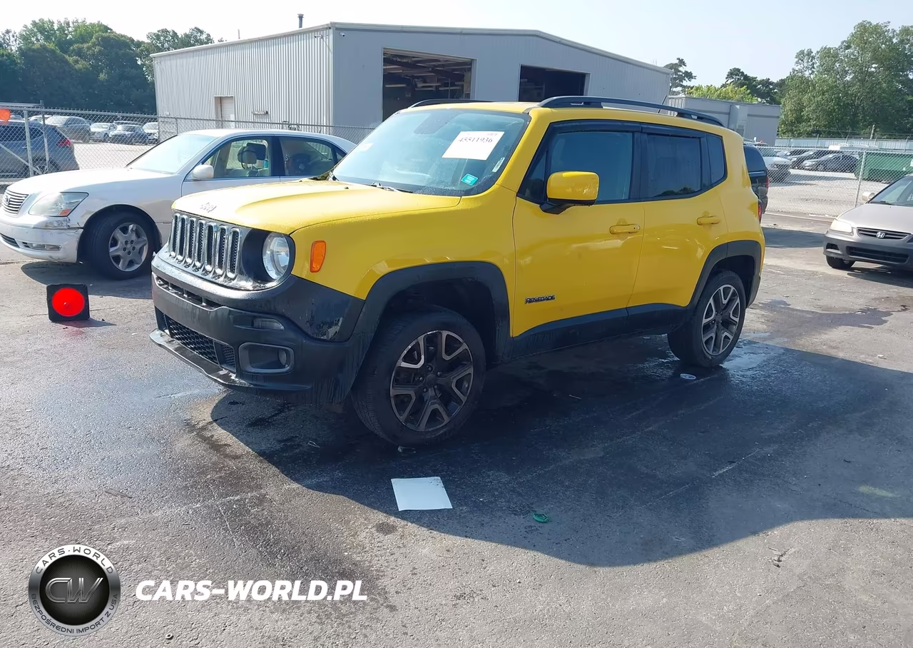2017 Jeep Renegade Latitude 4X4 VIN:ZACCJBBB1HPG10385 - 2