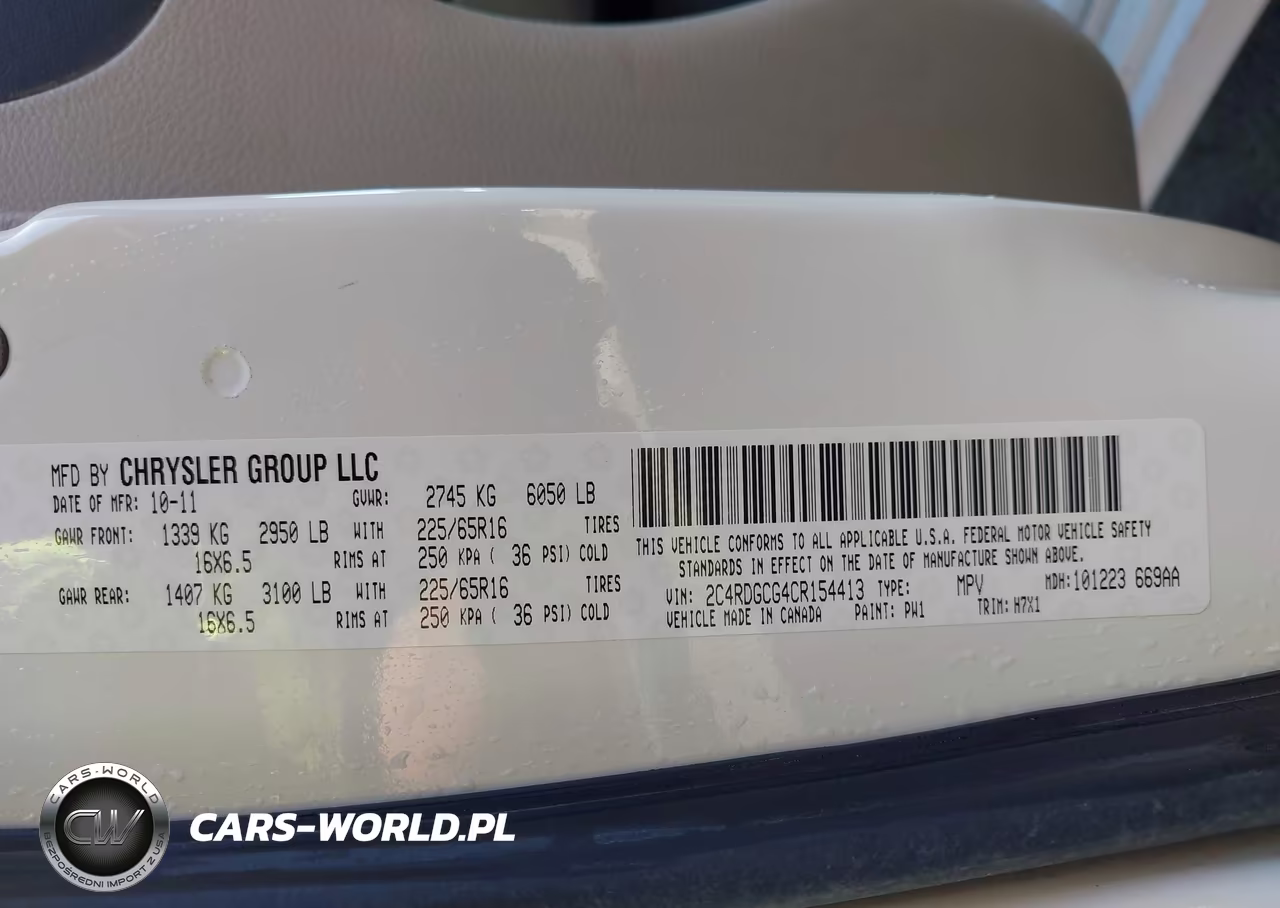 2012 Dodge Grand Caravan Sxt VIN:2C4RDGCG4CR154413 - 9