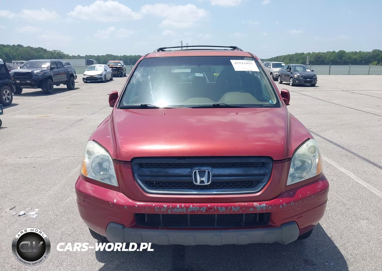 2005 Honda Pilot Ex-L VIN:2HKYF185X5H548198 - 6