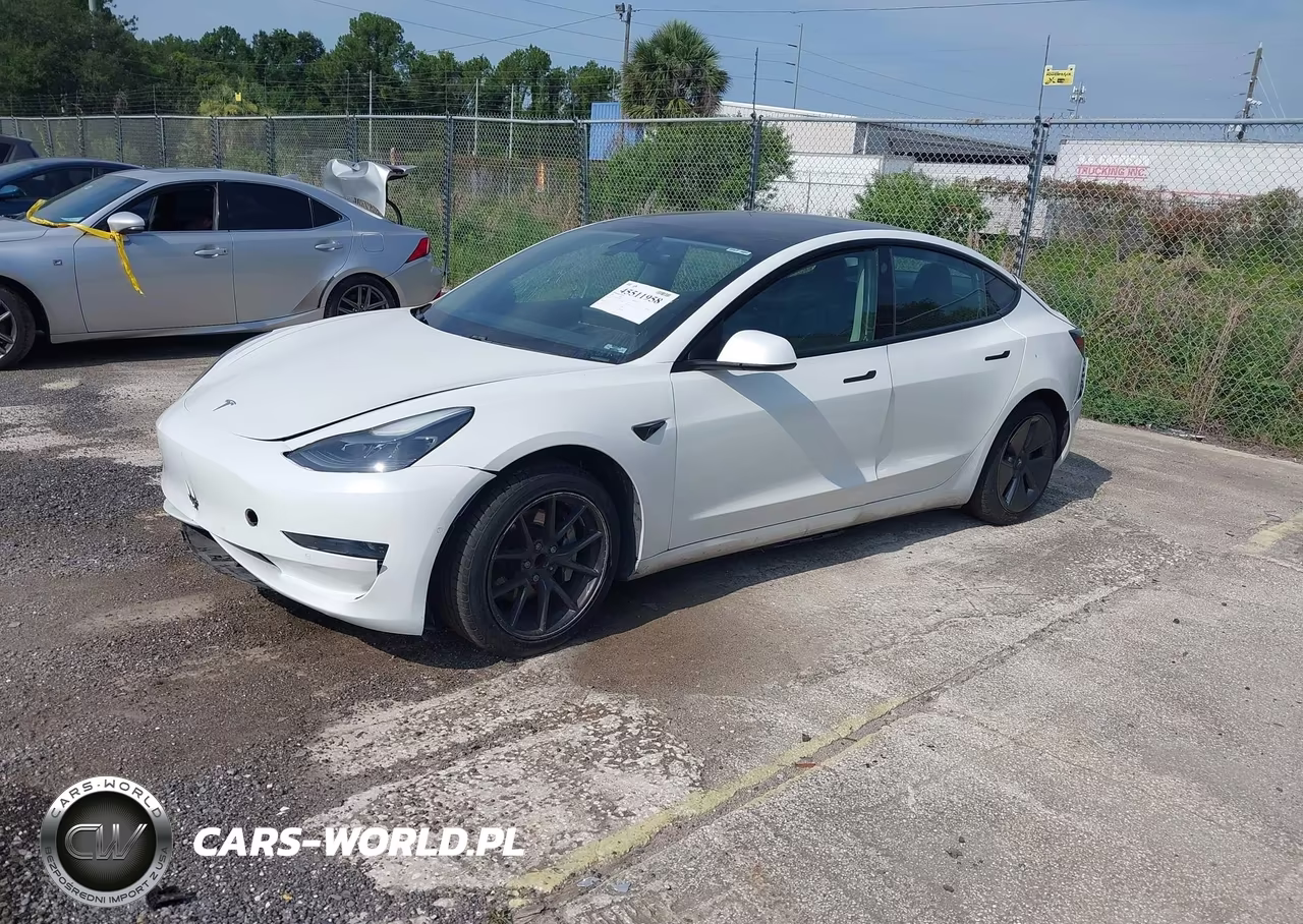 2021 Tesla Model 3 Standard Range Plus Rear-Wheel Drive VIN:5YJ3E1EA6MF868159 - 2