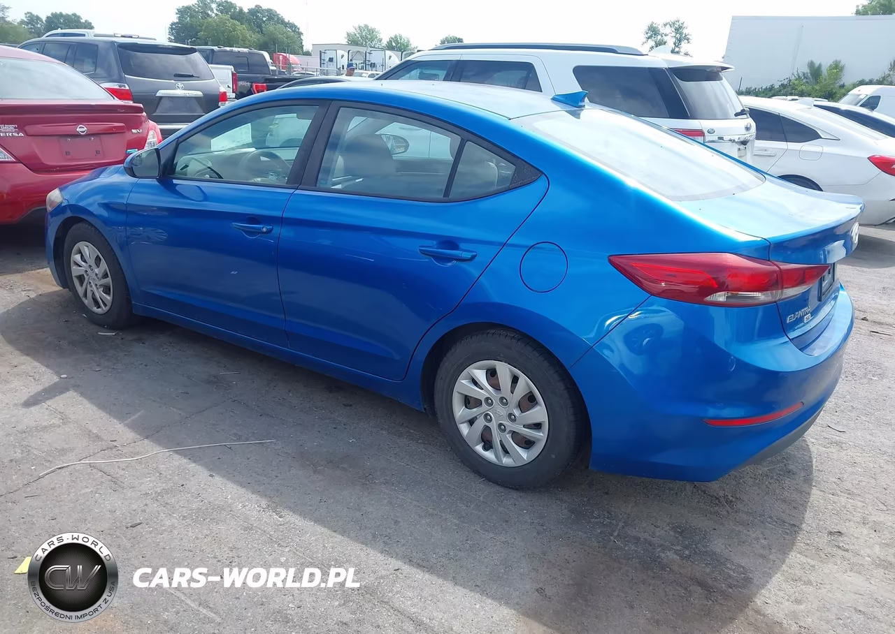 2017 Hyundai Elantra Se VIN:5NPD74LFXHH200211 - 3