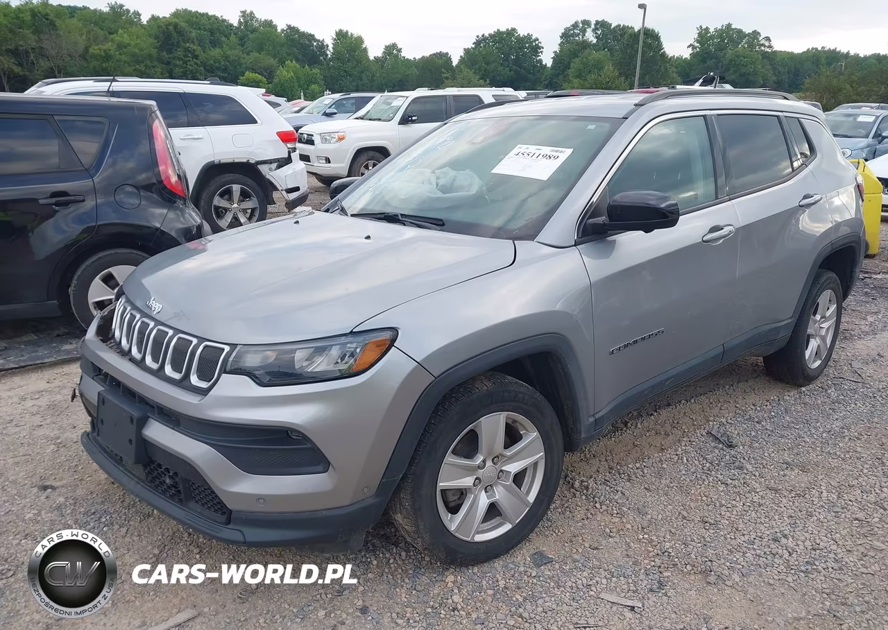2022 Jeep Compass Latitude 4X4 VIN:3C4NJDBB7NT102155 - 2