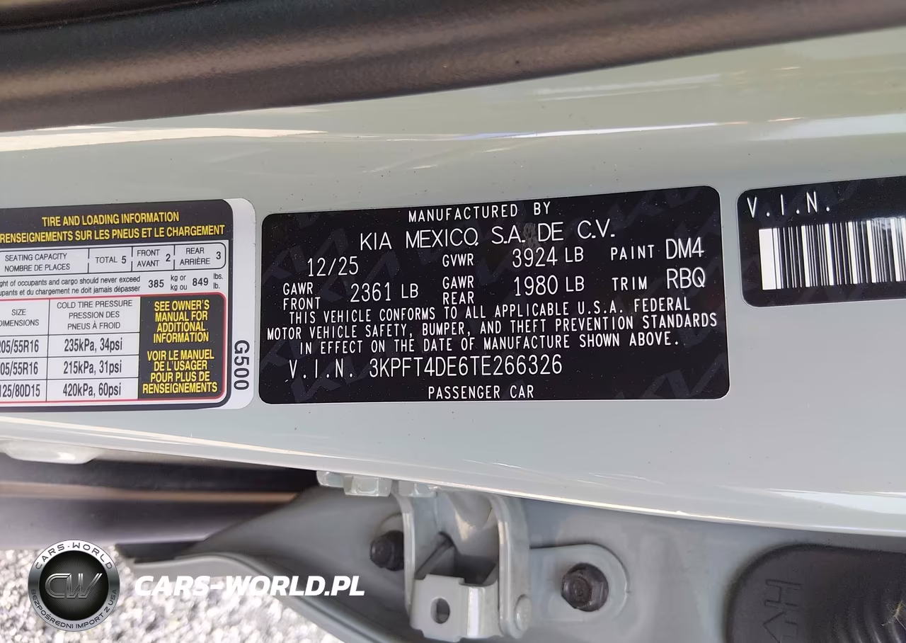2026 Kia K4 Lxs VIN:3KPFT4DE6TE266326 - 9