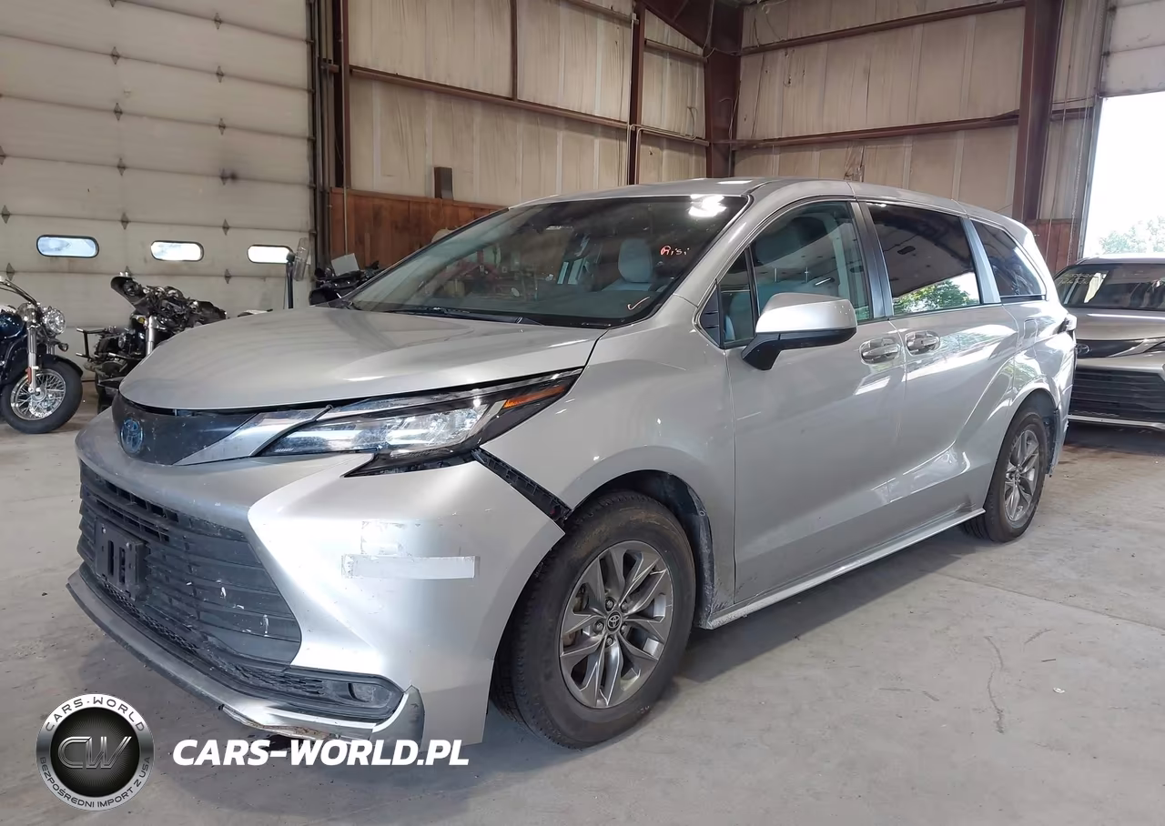 2023 Toyota Sienna Le VIN:5TDKRKEC3PS165870 - 2