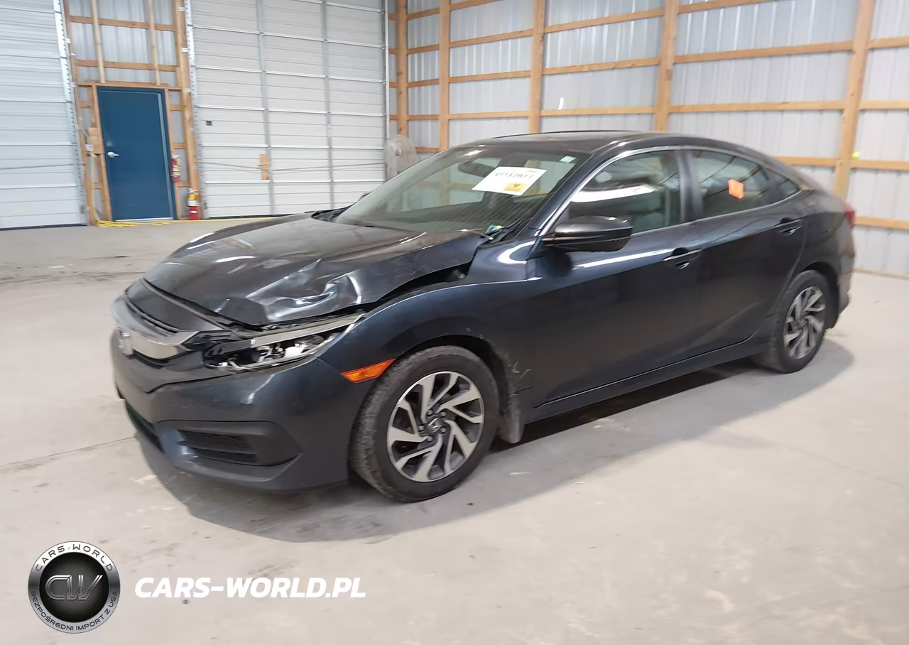 2016 Honda Civic Ex VIN:19XFC2F74GE228702 - 2