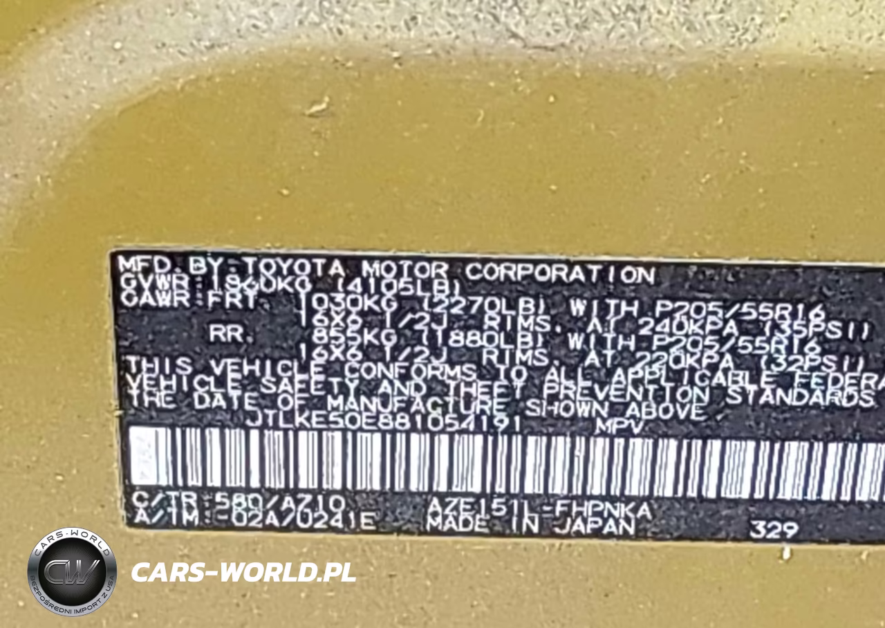 2008 Scion Xb VIN:JTLKE50E881054191 - 9