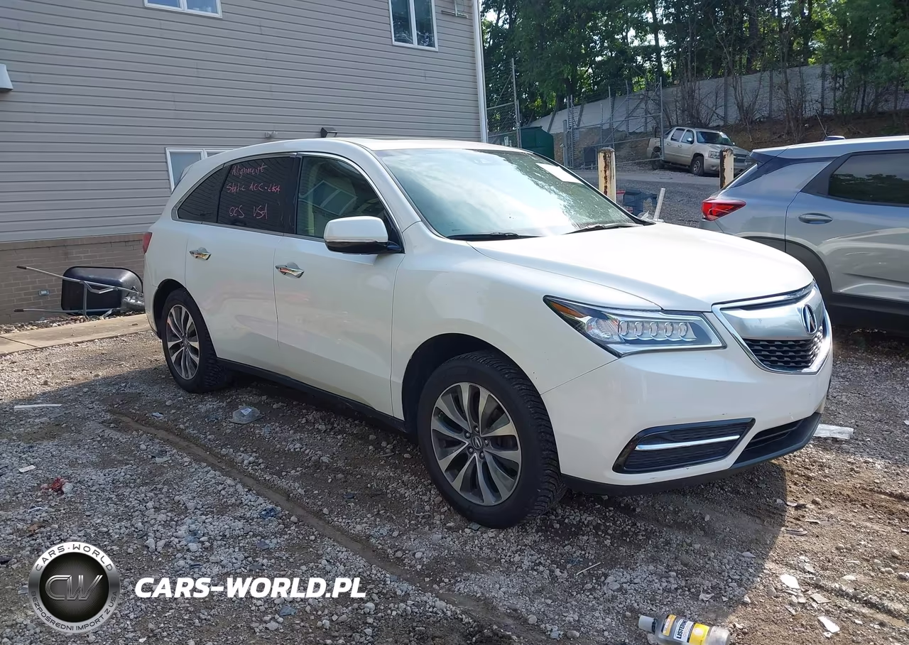 2016 Acura Mdx Technology Acurawatch Plus Packages-Technology Package – zdjęcie 1 z 16