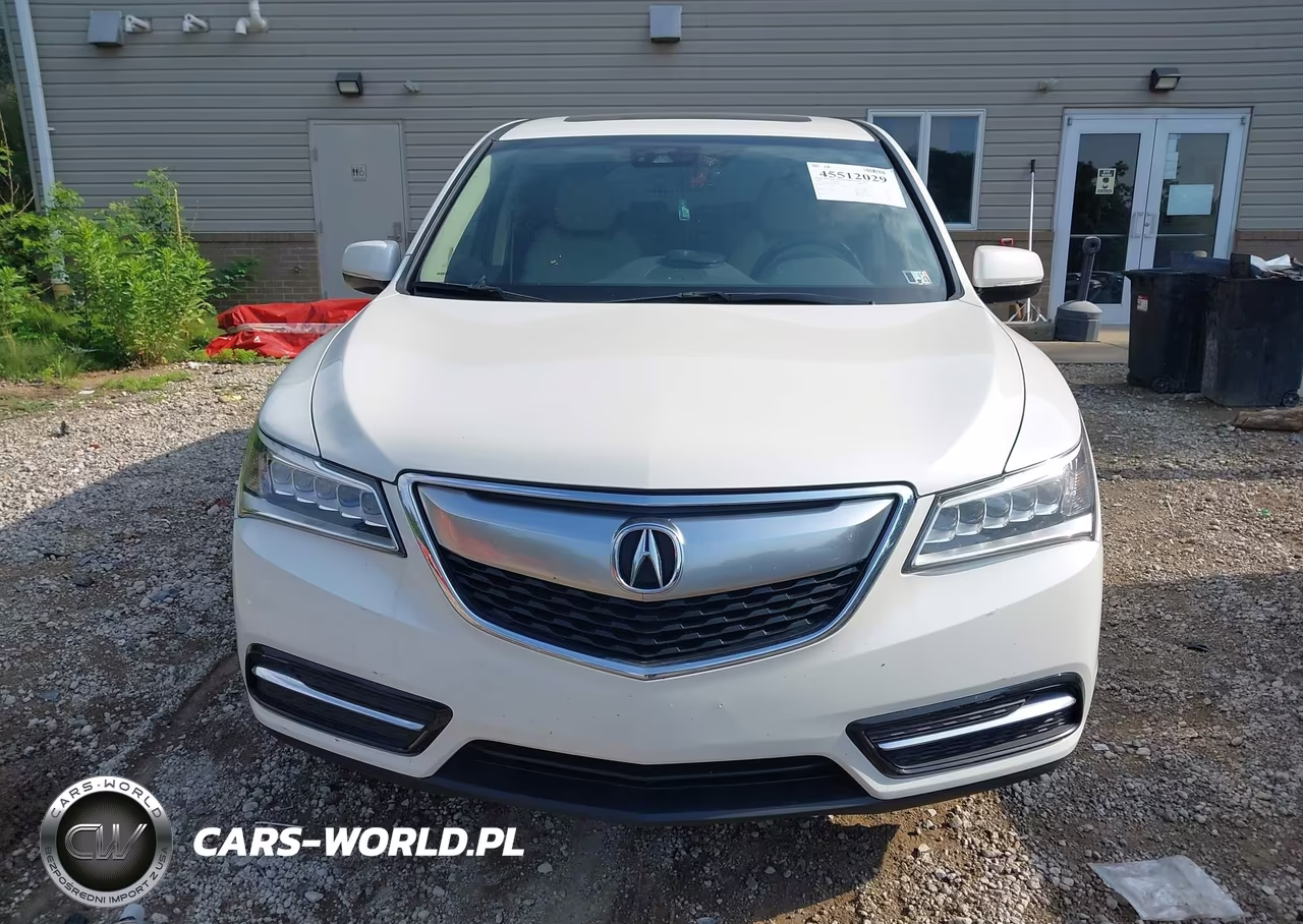 2016 Acura Mdx Technology Acurawatch Plus Packages-Technology Package VIN:5FRYD4H40GB051529 - 12