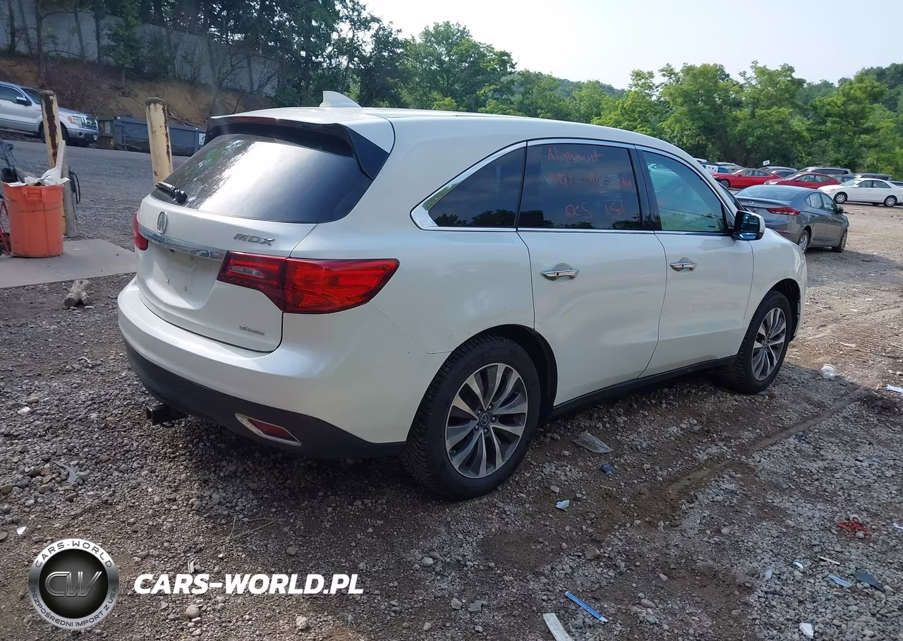2016 Acura Mdx Technology Acurawatch Plus Packages-Technology Package VIN:5FRYD4H40GB051529 - 4