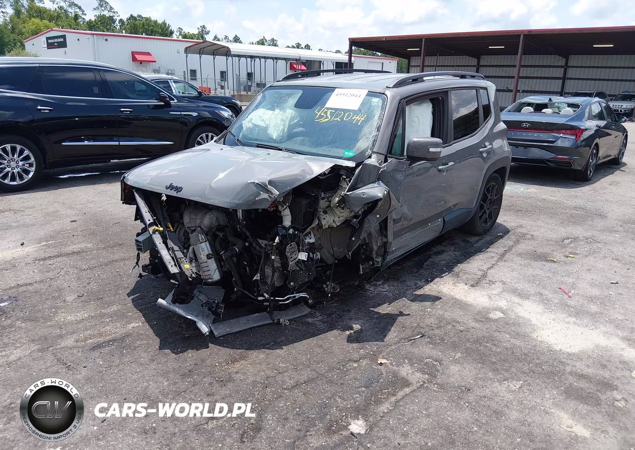 2019 Jeep Renegade Altitude Fwd VIN:ZACNJABB2KPK59624 - 2