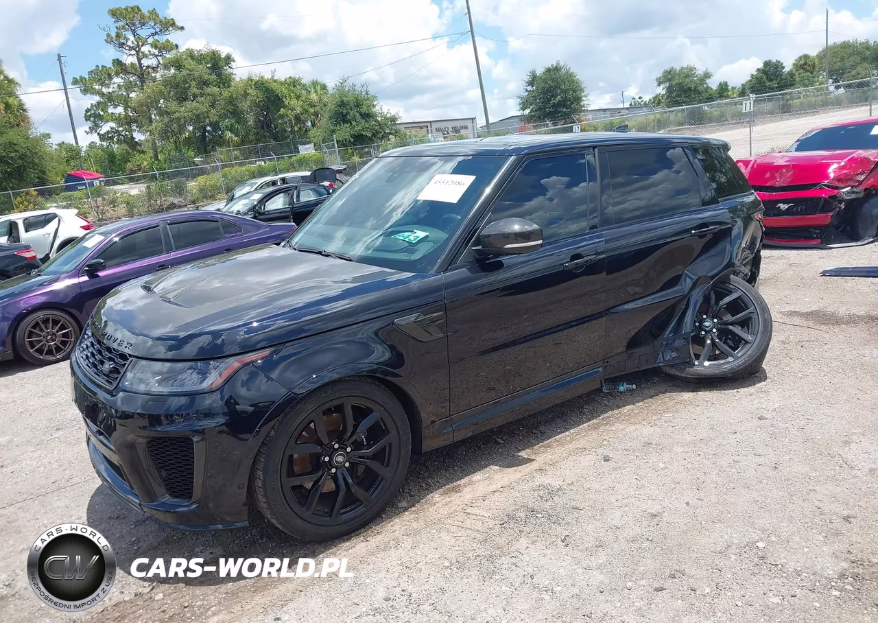 2022 Land Rover Range Rover Sport Svr-Svr Carbon Edition VIN:SALWZ2REXNA799676 - 2