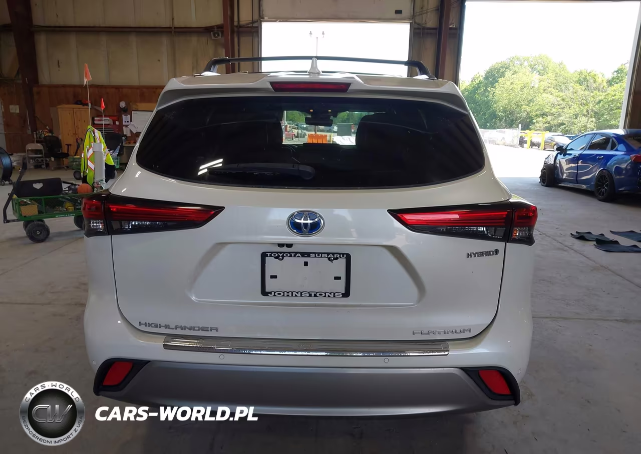 2021 Toyota Highlander Hybrid Platinum VIN:5TDEBRCH5MS058050 - 16