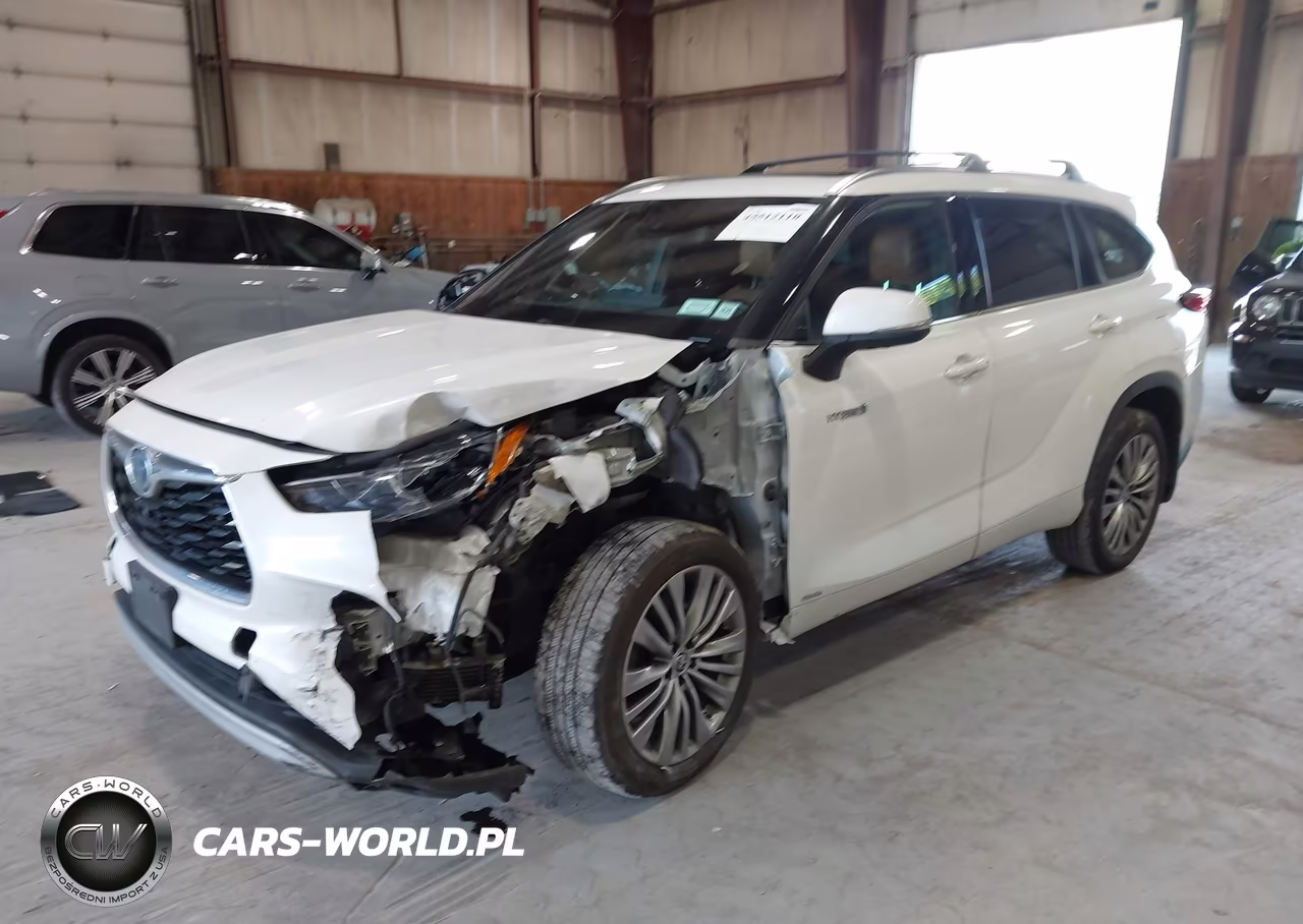 2021 Toyota Highlander Hybrid Platinum VIN:5TDEBRCH5MS058050 - 2