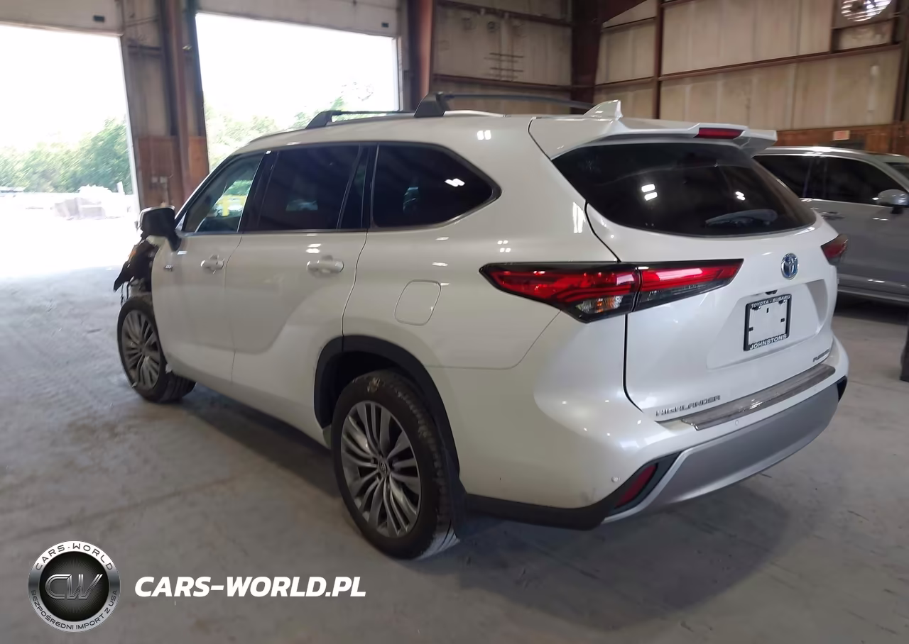 2021 Toyota Highlander Hybrid Platinum VIN:5TDEBRCH5MS058050 - 3
